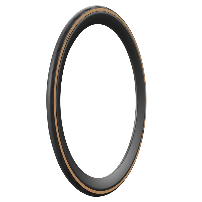 Pneu route 700 x 32 Michelin PRO5 noir flanc beige tubeless ready TS (32-622) - vue 4