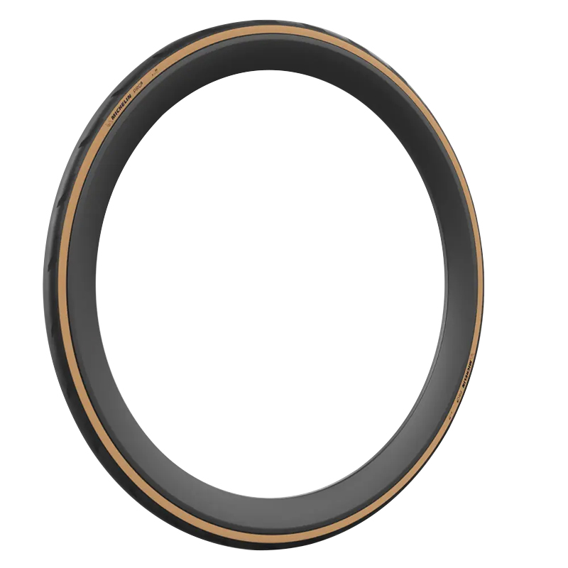 Pneu route 700 x 32 Michelin PRO5 noir flanc beige tubeless ready TS (32-622) - vue 5