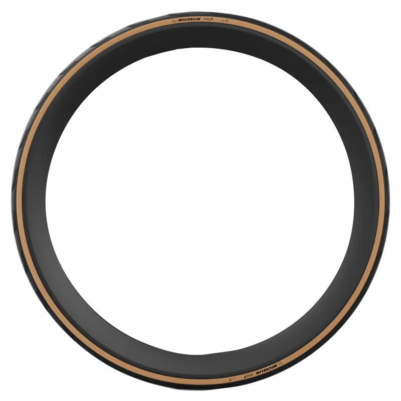 Pneu route 700 x 32 Michelin PRO5 noir flanc beige tubeless ready TS (32-622) - vue 6