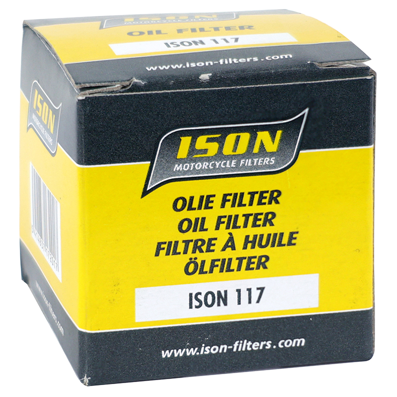 Filtre a huile moto adaptable honda 700 integra 2012+2014, 750 integra 2014+, x ADV 2017+, forza 2021+, 1000 africa twin 2016+ (38X36MM) (equivalent HF117) -Ison 117 - vue 3