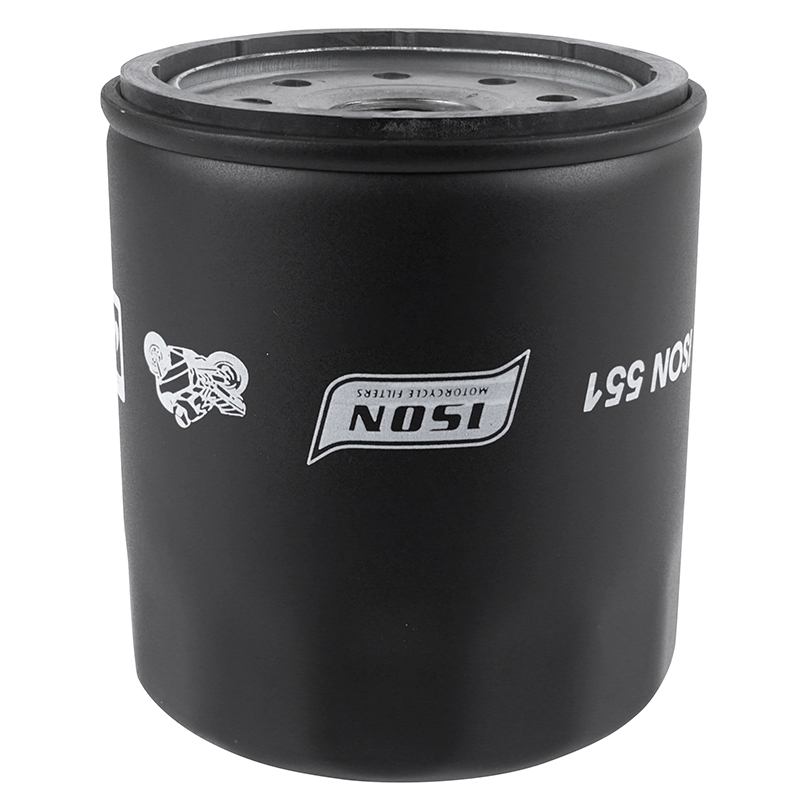 Filtre a huile moto adaptable moto-guzzi 850 V85 TT 2019+, 850 breva, 940 bellagio, 1100 california, 1200 norge, 1200 stelvio (76X90MM) (equivalent HF551) -Ison 551 - vue 2