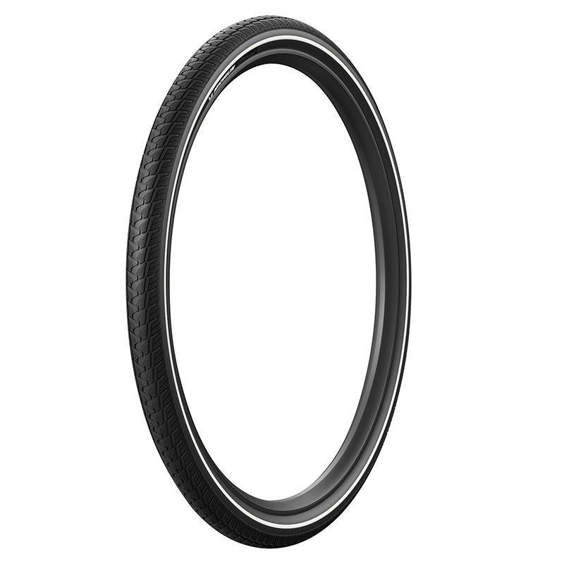 Pneu VTC urbain 700 x 35 Michelin city touring noir TR (37-622) renfort kevlar - vue 3