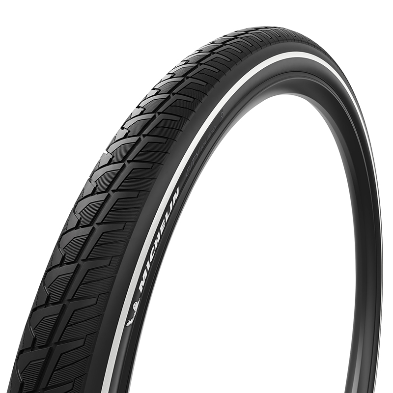Pneu VTC urbain 700 x 35 Michelin city touring noir TR (37-622) renfort kevlar - vue 8