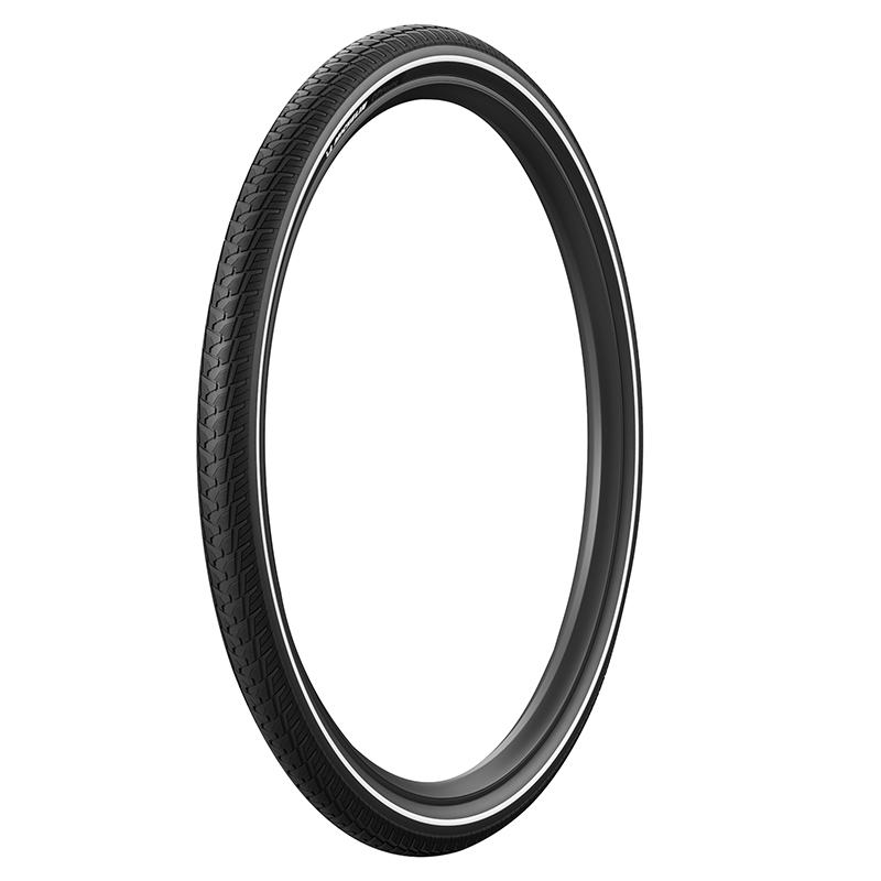 Pneu VTT urbain 26 x 2.20 Michelin City Touring noir TR renfort kevlar - vue 3