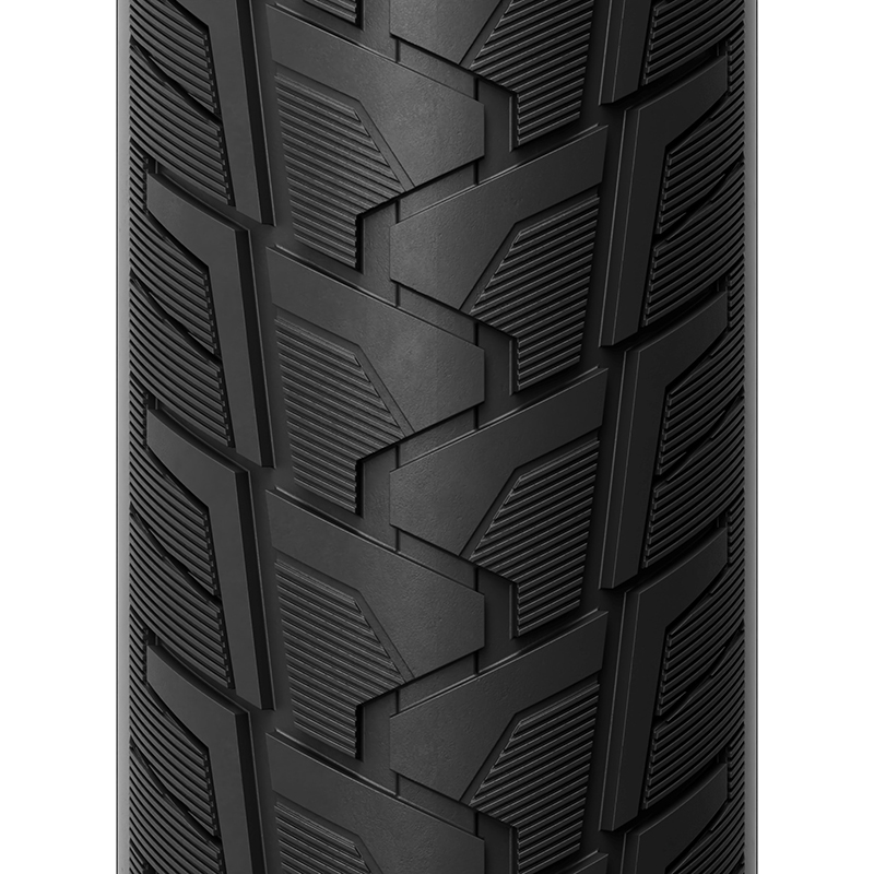 Pneu VTC urbain 700 x 40 Michelin city touring noir TR (42-622) renfort kevlar - vue 2