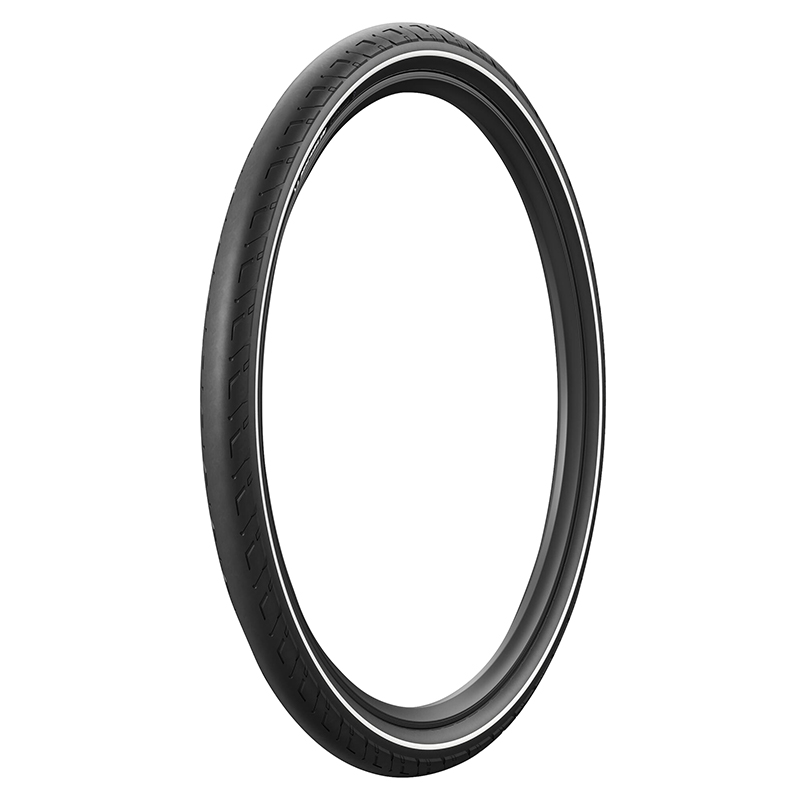 Pneu VTT urbain 27.5 x 2.20 Michelin City Street noir TS (55-584) flanc réflex homologué VAE E50 - vue 3