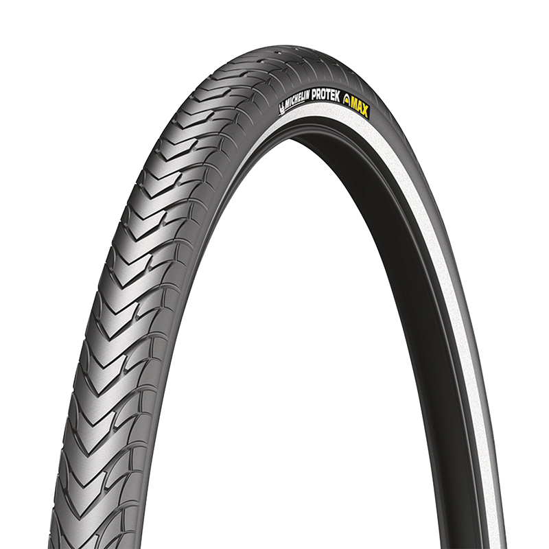 Pneu velo 700 x 38 (29 x 1.50) Michelin protek max 5MM bandes reflechissantes e-bike ready tringle rigide TR (40-622) - vue 2