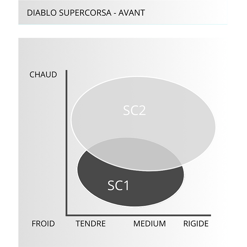 Pneu avant moto Pirelli Diablo Supercorsa V2 SC2 120/70-17 58W - vue 5