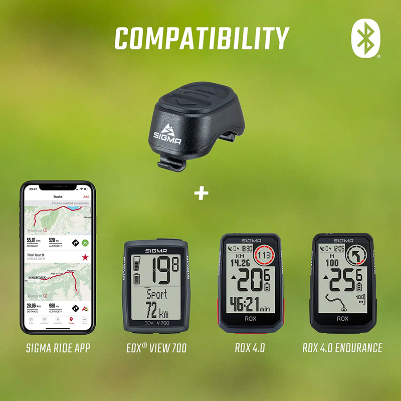 Commande au cintre pour Sigma ROX2.0 - R0X4.0 remote control noir - compatible eclairage eox et application Sigma ride sur smartphone - vue 3