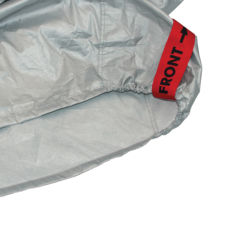 Housse de protection moto TAAC Start polyester hydrofuge taille M gris (204x90x163cm) - vue 2