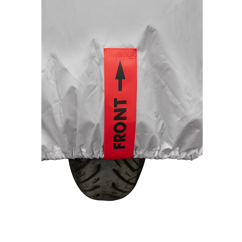 Housse de protection moto TAAC Start polyester hydrofuge taille M gris (204x90x163cm) - vue 4