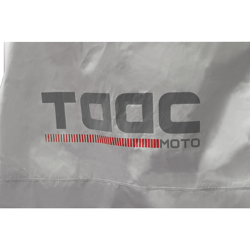 Housse de protection moto TAAC Start polyester hydrofuge taille M gris (204x90x163cm) - vue 6