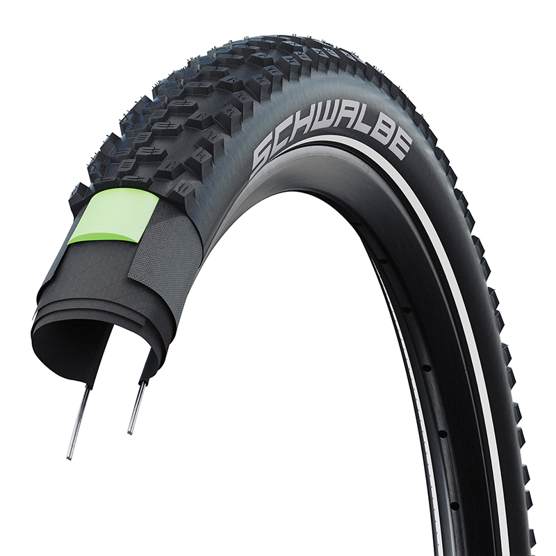 Pneu VTC VAE Cross 700 x 40 Schwalbe Smart Sam Plus Addix noir TR Double Défense Greenguard Réflex - vue 2