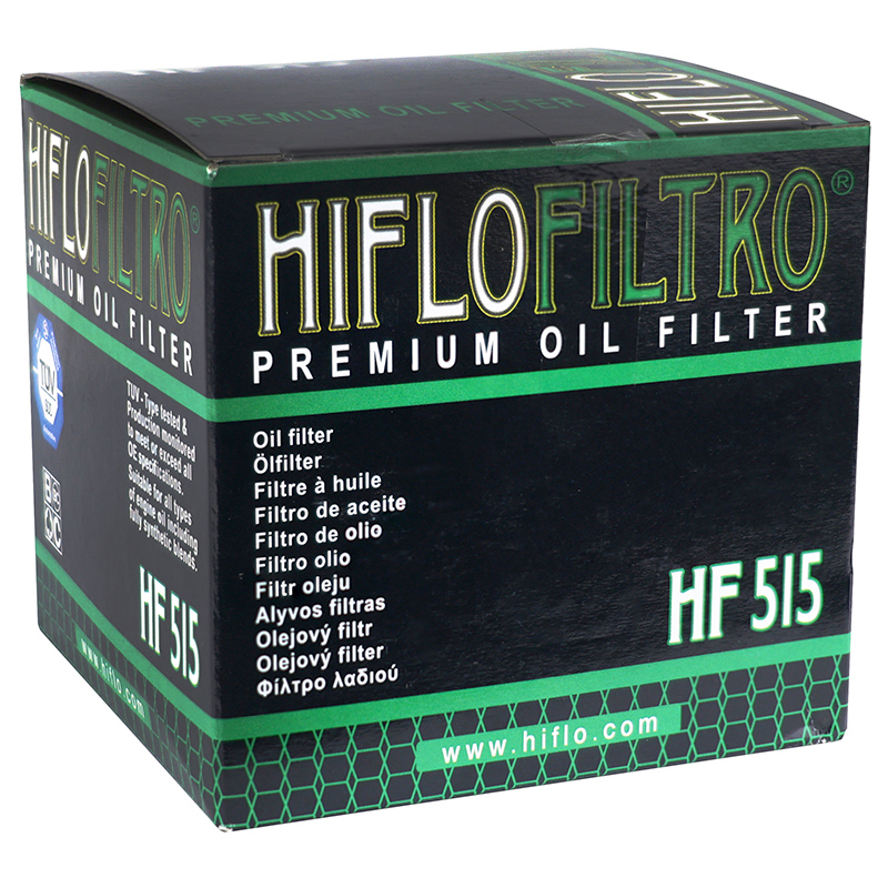 Filtre à huile Hiflofiltro HF515 Royal Enfield 650 Continental et Interceptor 2019+ (76x72mm) - vue 3