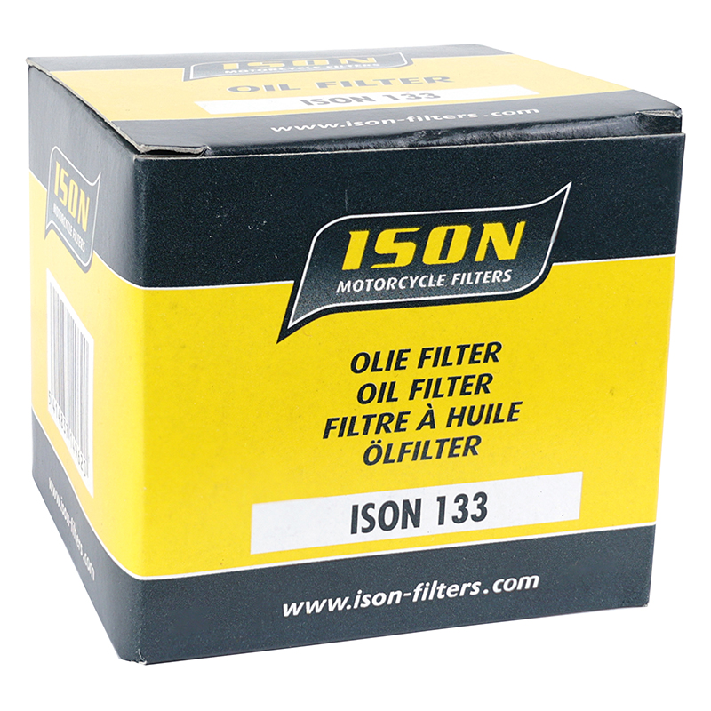 Filtre a huile moto adaptable suzuki GS 650, GS 750, GS 850, GS 1000, GS 1100 (72X64MM) (equivalent HF133) -Ison 133 - vue 3