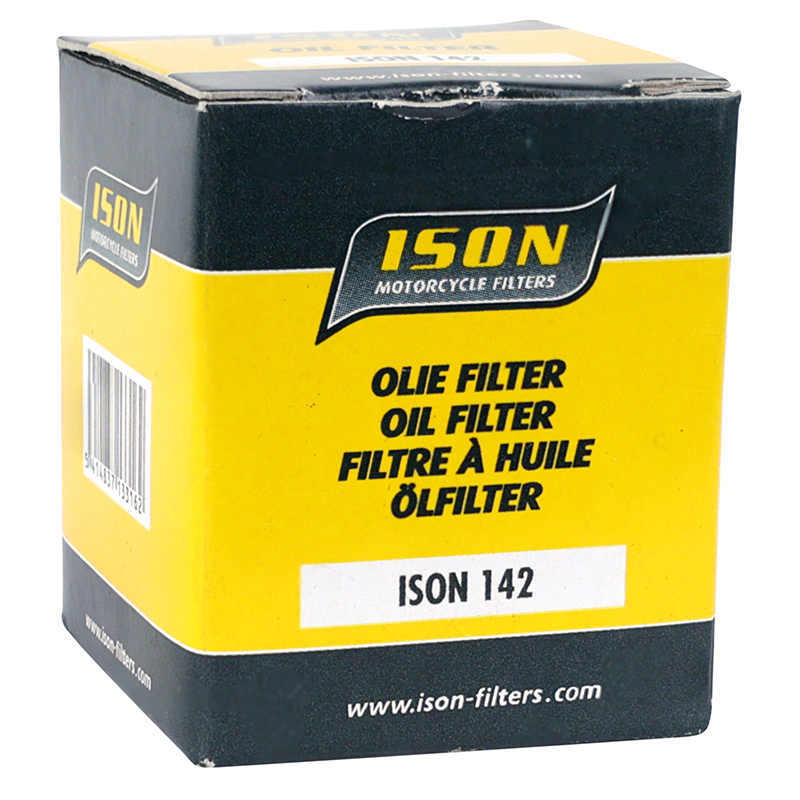 Filtre a huile moto adaptable yamaha 250 TT r 2000+2006, 350 yfm FX 1996+2005, 400 WR f 1999+2001, 400 yfm FW 2003+2006 (equivalent HF142) -Ison 142 - vue 3