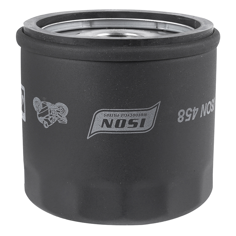 Filtre a huile moto adaptable royal enfield 650 continental 2019+, interceptor 2019+ (76X72MM) (equivalent HF515) -Ison 458 - vue 2