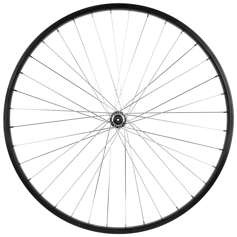 Roue VTC Velox 700 28" alu avant moyeu alu 36 rayons jante 21C patin blocage - poids max 110 kg - vue 2