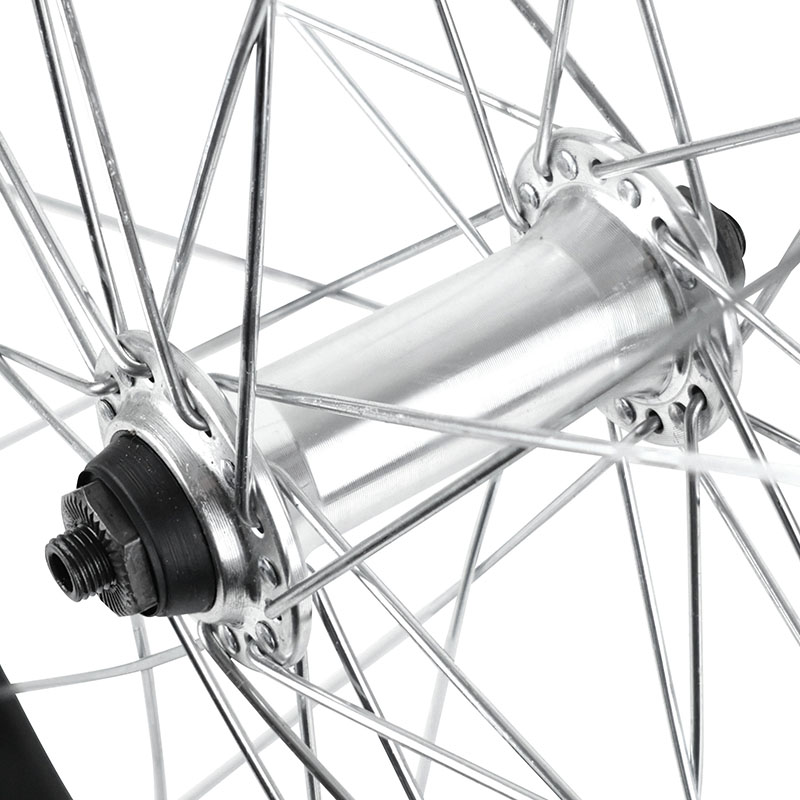 Roue VTC Velox 700 28" alu avant moyeu alu 36 rayons jante 21C patin blocage - poids max 110 kg - vue 3