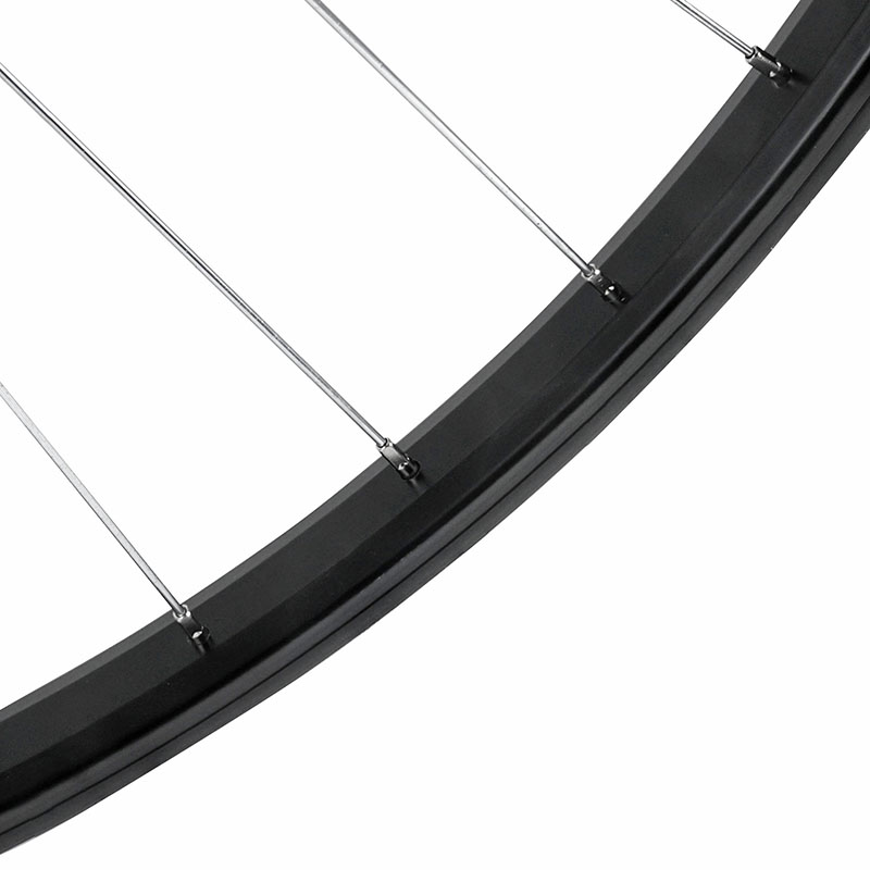 Roue VTC Velox 700 28" alu avant moyeu alu 36 rayons jante 21C patin blocage - poids max 110 kg - vue 4
