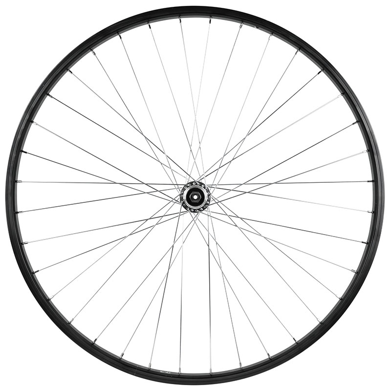 Roue VTC arrière 700 - 28" aluminium moyeu roue libre 7-6-5V 36 rayons jante 21C VELOX - vue 2