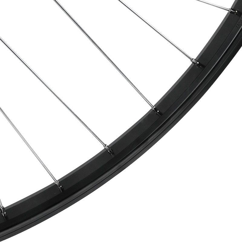 Roue VTC arrière 700 - 28" aluminium moyeu roue libre 7-6-5V 36 rayons jante 21C VELOX - vue 4