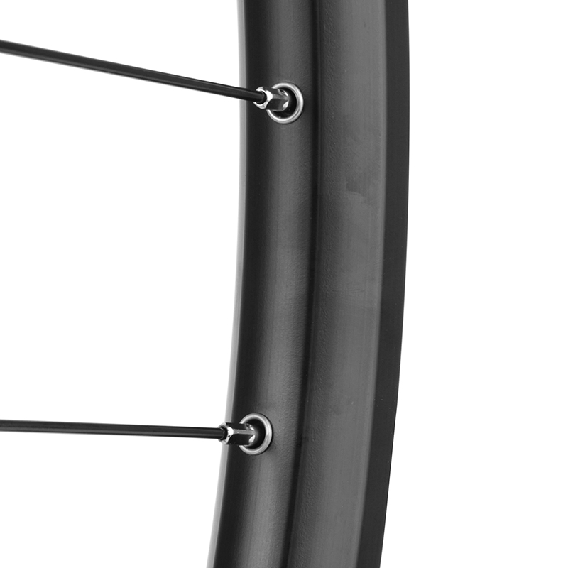 Roue avant VTC cargo VAE 700x35 28" Velox Kargo L Shimano Deore M475 centerlock axe traversant renforcée - vue 4