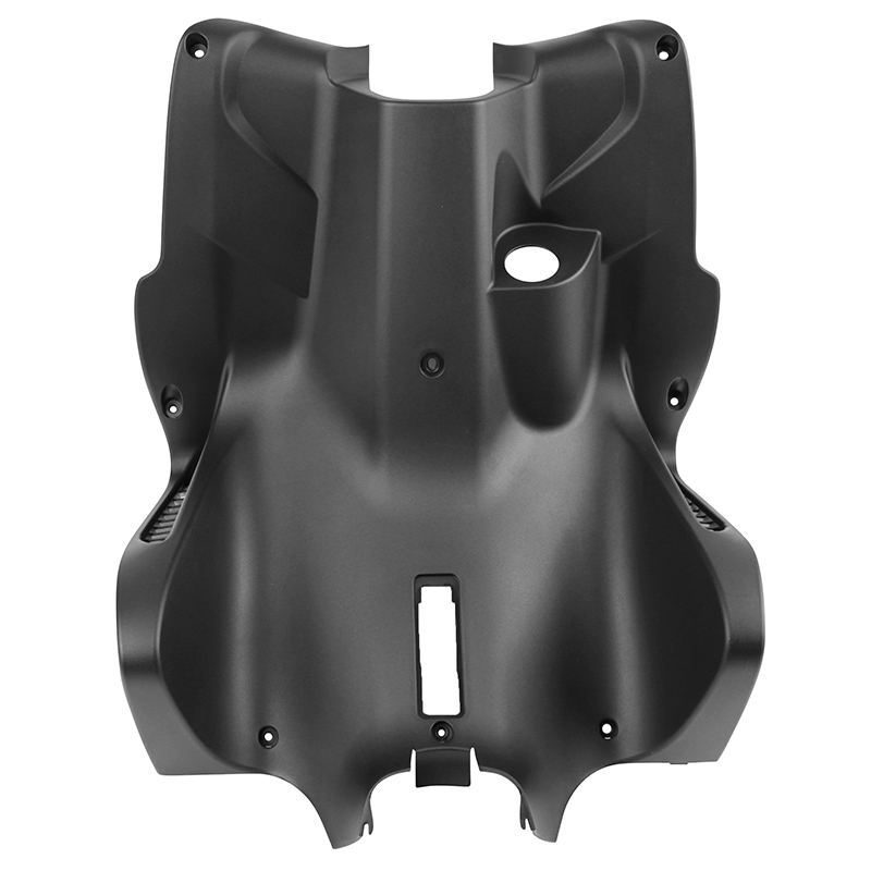 Carénage-tablier arrière scooter adaptable MBK 50 Nitro 2013+ Yamaha 50 Aerox 2013+ noir P2R - vue 2