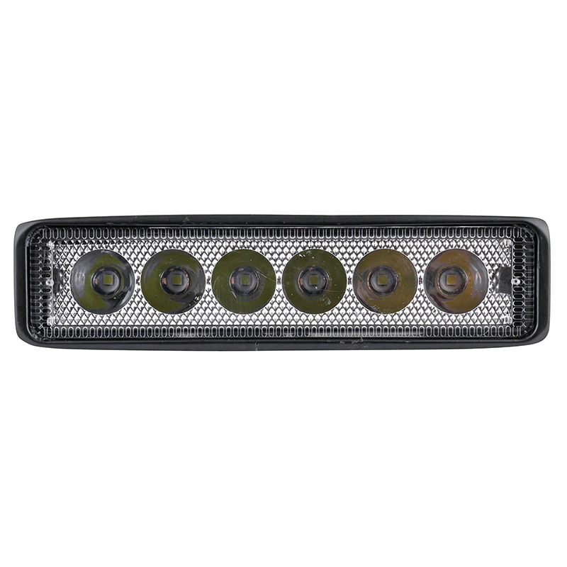 Feu supplémentaire 6 LED 1800 lumens orientable 150 mm noir P2R - vue 2