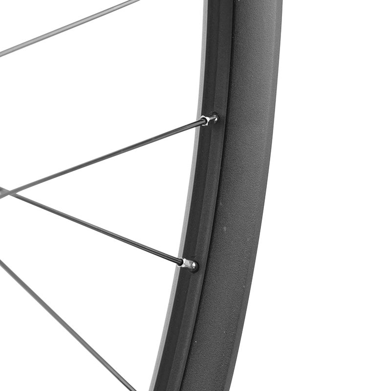 Roue VTT 27,5" Velox Pulse double paroi avant moyeu Shimano M475 Deore disc 6 trous tubeless ready noir jante 23C 32 rayons - vue 4