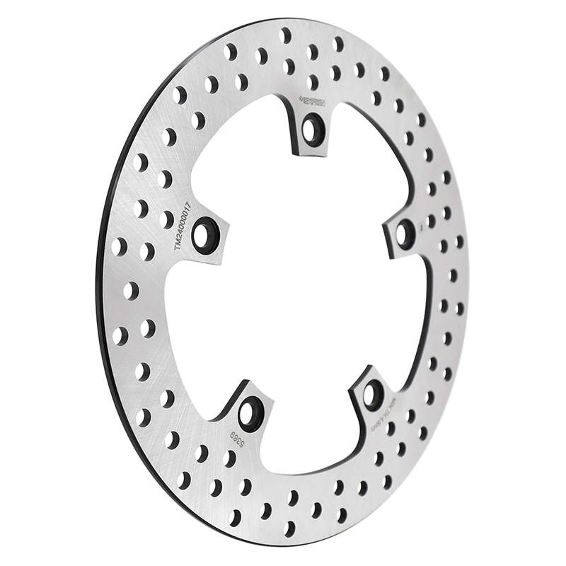 Disque de frein adaptable kymco 550 ak 2017+2021 ar, 550 ak premium 2023+ ar, 300 people gti ABS 2012+2016 av-ar, 300 people si 2019+2021 av-ar (ext 260MM - int 125MM - 5 trous) (DF5369A) -Newfren - vue 2