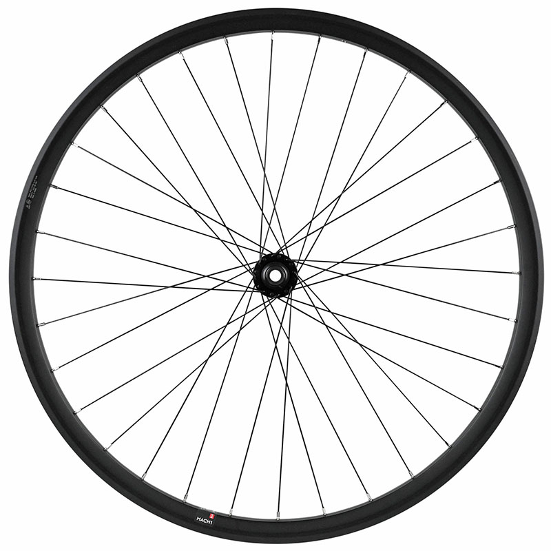 Roue gravel Velox 700 Pulse 23 double paroi avant Shimano RS470 GRX Centerlock tubeless ready axe traversant 12-100 32 rayons - vue 2