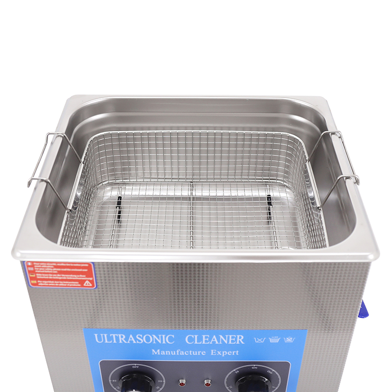 Nettoyeur-bac ultrasons professionnel analogique 15L 360 watts avec vanne de vidange (330x300x150mm) (qualite premium) - vue 4