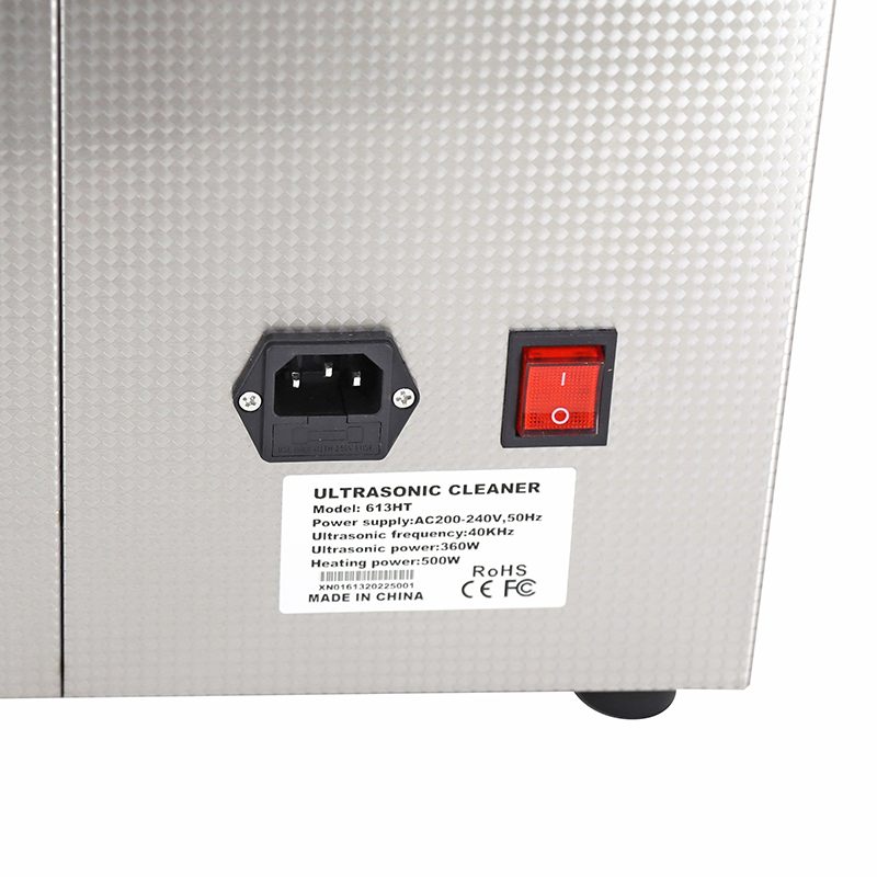 Nettoyeur-bac ultrasons professionnel analogique 15L 360 watts avec vanne de vidange (330x300x150mm) (qualite premium) - vue 6