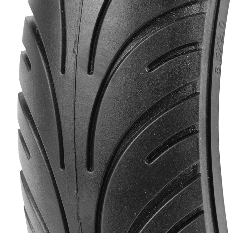 Pneu trottinette plein 8.5 x 2.00 noir P2R - vue 2