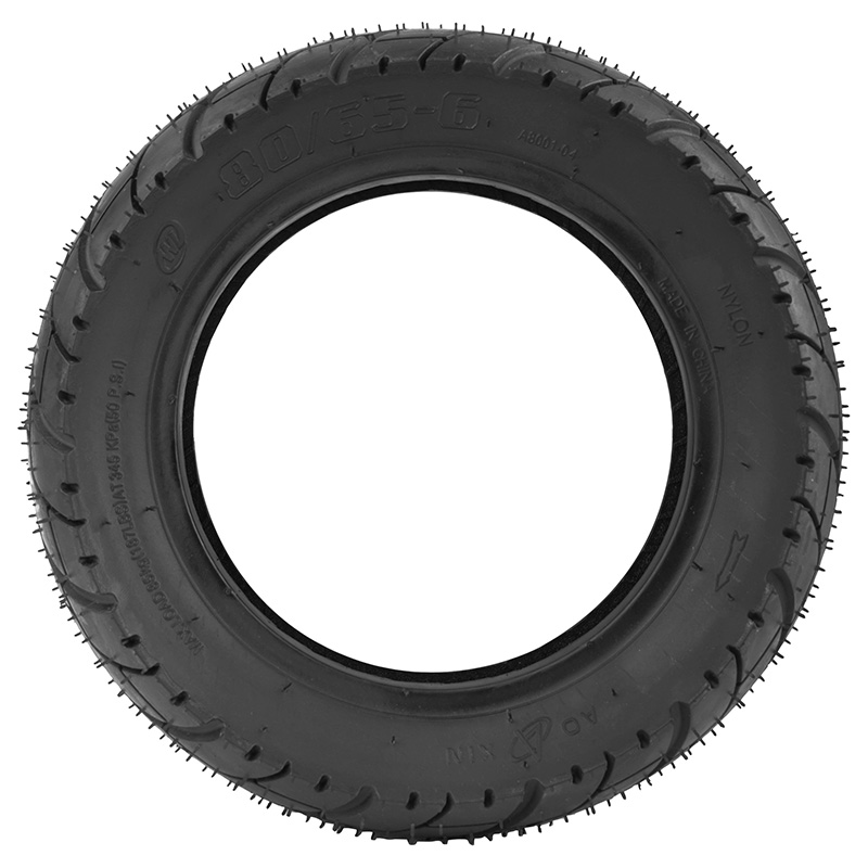 Pneu trottinette tubetype 80-65-6 (10 x 3.00) noir (pour ZERO10X - kugoo M4) - vue 3
