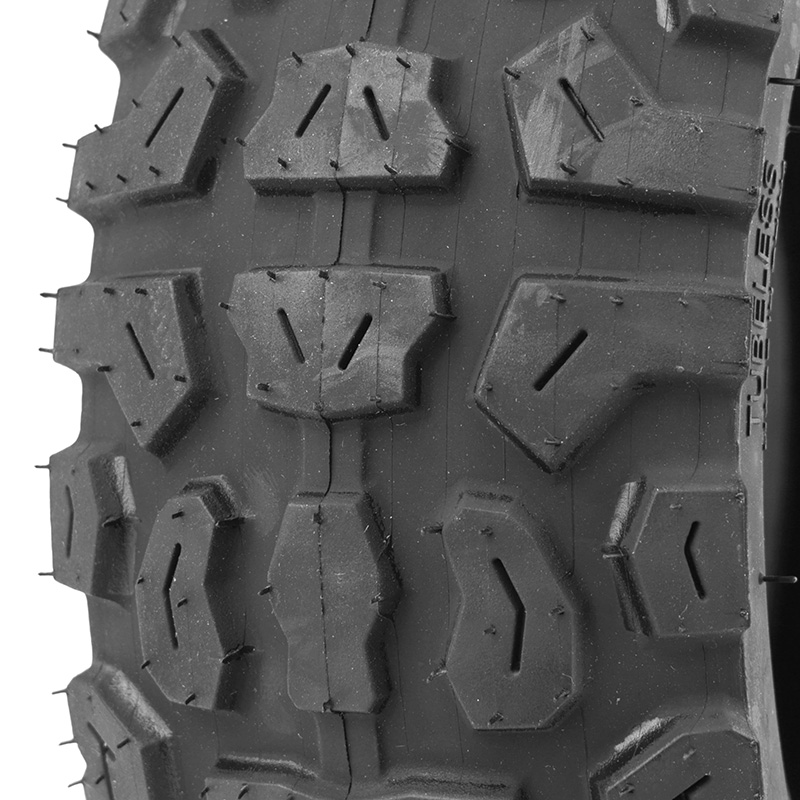 Pneu trottinette tubeless cross 10 x 3-6 noir (pour xmotus PRO10, technlife, VSETT10+ et autres) - vue 2