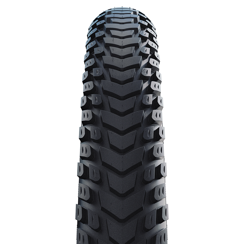 Pneu VTC VAE urbain 28-29 x 1.75 Schwalbe Marathon Mondial noir TR (47-622) renfort 5 mm flanc réflex homologué VAE E50 - vue 2