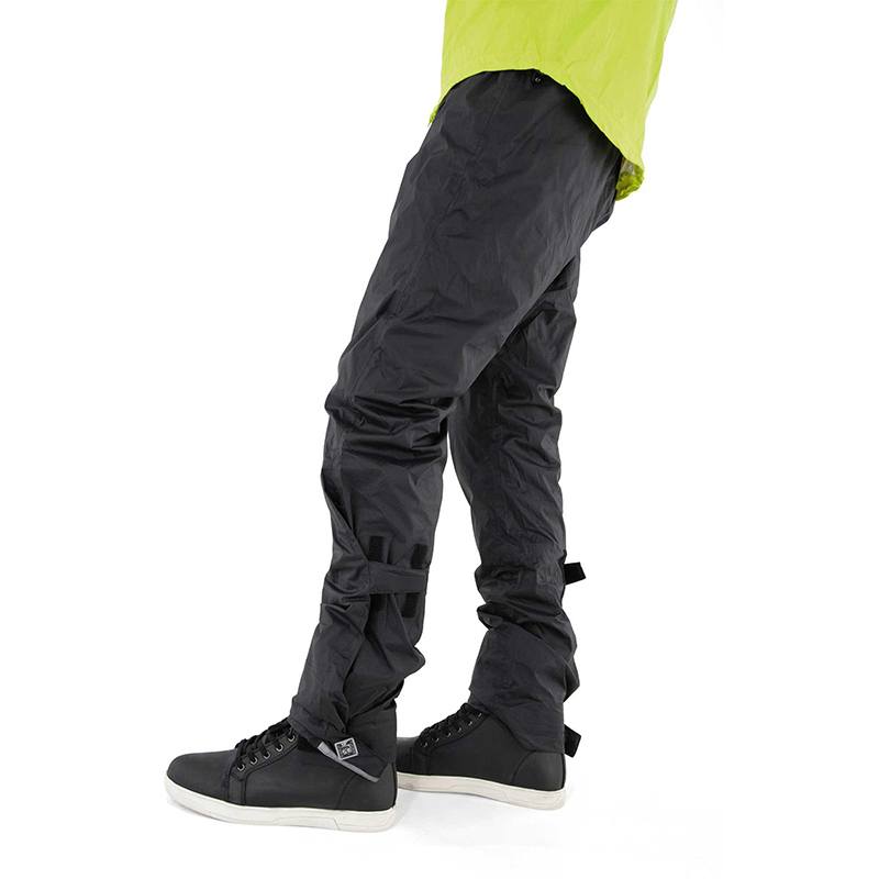 Pantalon de pluie Tucano Urbano Nano Rain Zeta Hydroscud avec couvre-chaussure extractible noir 3XL - vue 3