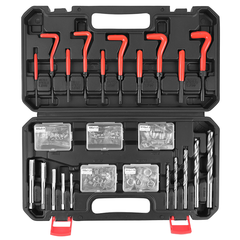 Outil de réparation filetage hélicoïl P2R M5 M6 M8 M10 M12 coffret 131 pièces - vue 4