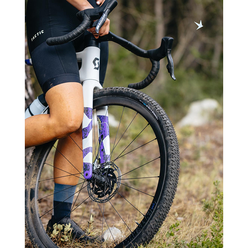 Pneu gravel Schwalbe G-One RX Pro 700 x 40 tubeless ready noir - vue 4