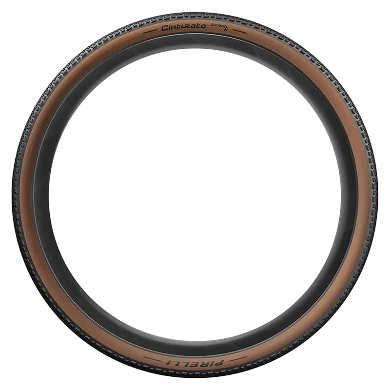 Pneu gravel Pirelli Cinturato Gravel Hard Classic Tanwall 700 x 40 tubeless ready TS (40-622) - vue 3