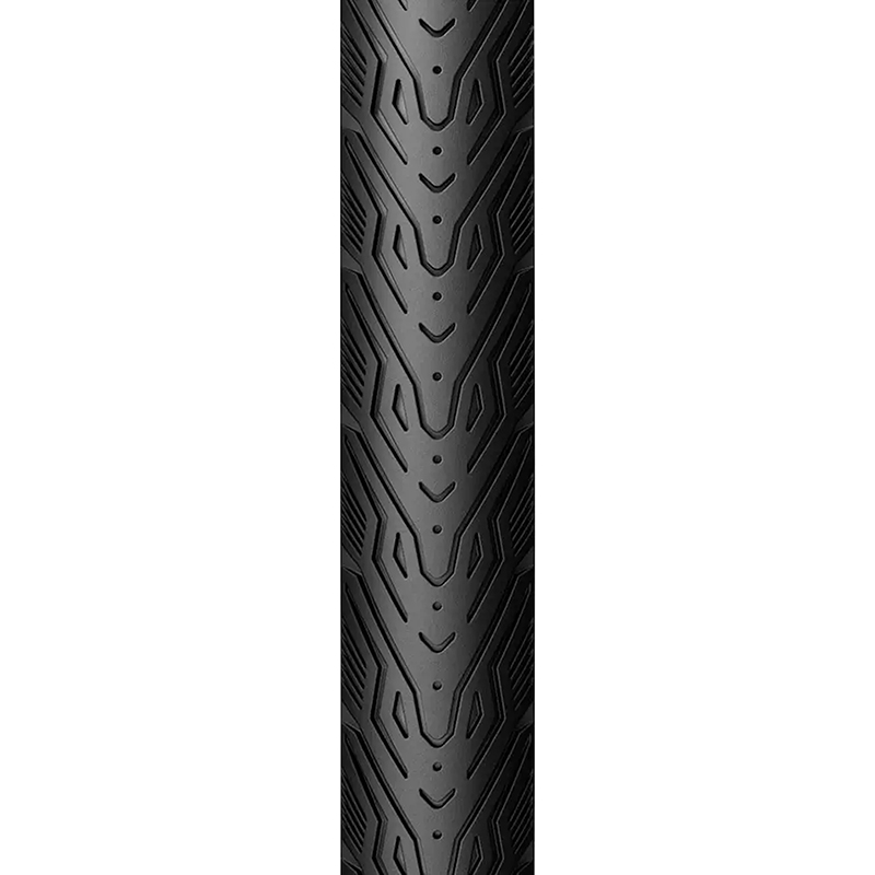 Pneu VTC VAE urbain 700 x 45 Pirelli Angel DT Urban noir flanc réflex TR homologué VAE E50 - vue 2