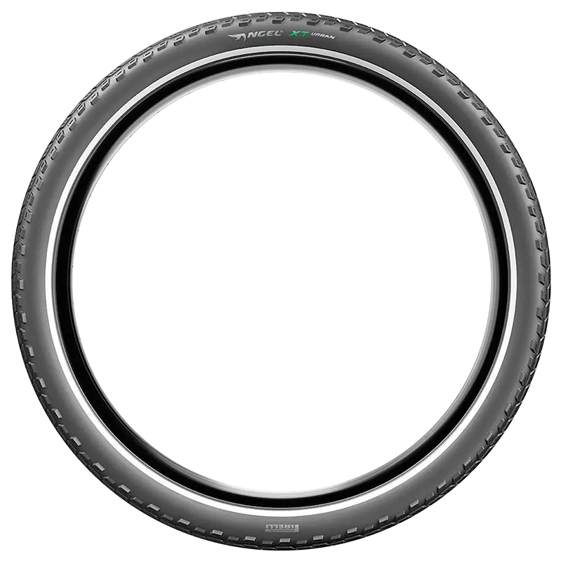 Pneu VTC VAE urbain 700 x 42 Pirelli Angel XT Urban noir flanc réflex TR (42-622) homologué VAE E50 - vue 3
