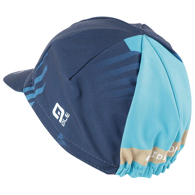 Casquette Pro Bahrain Victor noir turquoise GIST - vue 4
