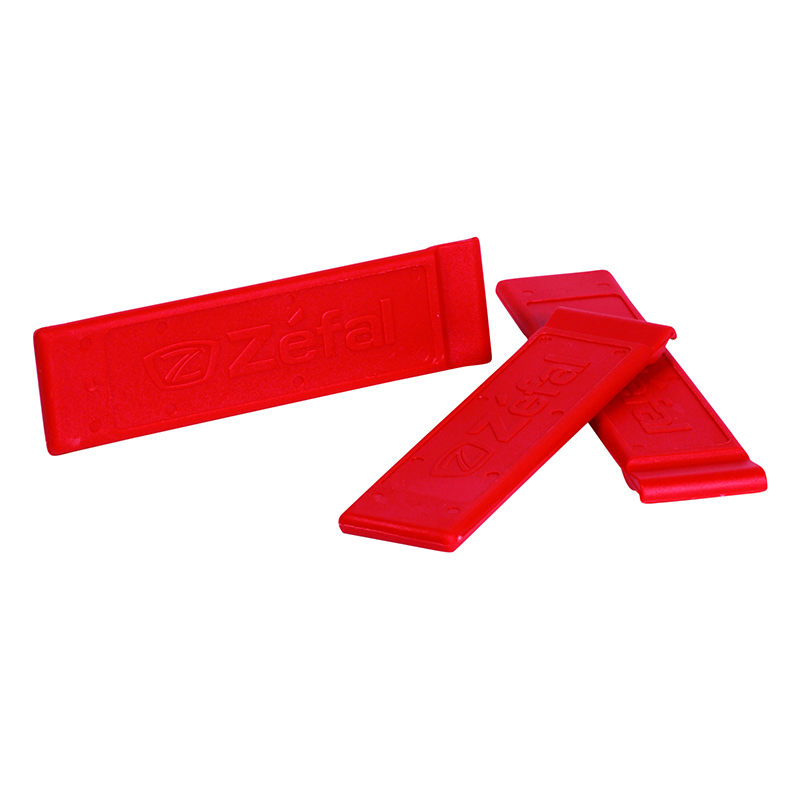 Démonte-pneu vélo Zefal ZLevers incassable rouge - vue 2