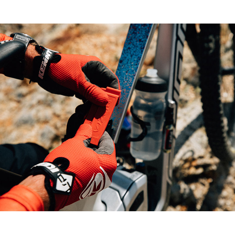 Démonte-pneu vélo Zefal ZLevers incassable rouge - vue 3