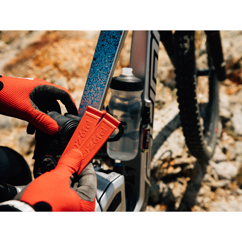 Démonte-pneu vélo Zefal ZLevers incassable rouge - vue 4