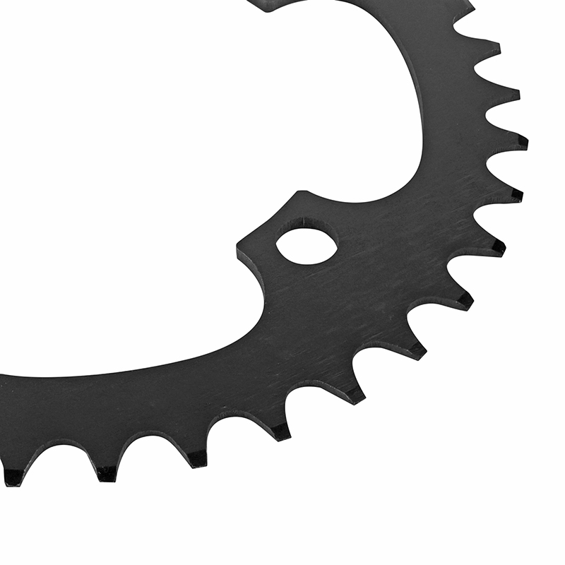 Plateau vae-e-bike 4BRA d.104 pour bosch - brose - yamaha -bafang Esjot 38DTS mono noir alu (2.38 - 1-2X3-32" - 5.65 – 1-2X11-128") - vue 3