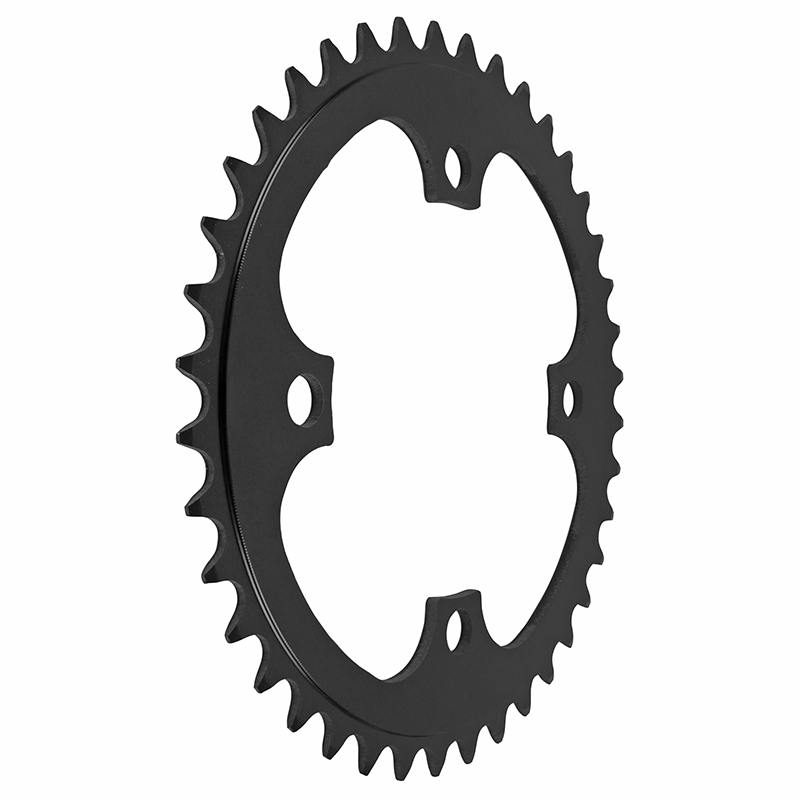 Plateau vae-e-bike 4BRA d.104 pour bosch - brose - yamaha - bafang Esjot 40DTS mono noir alu (2.38 - 1-2X3-32" - 5.65 – 1-2X11-128") - vue 3